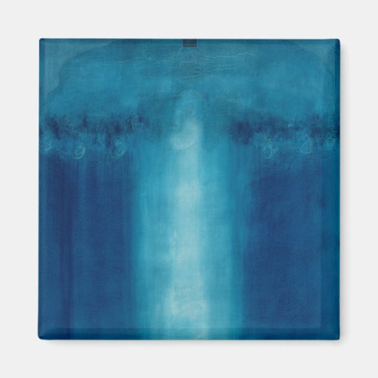 Aimant Peinture bleue sans titre 1995 (Devant)