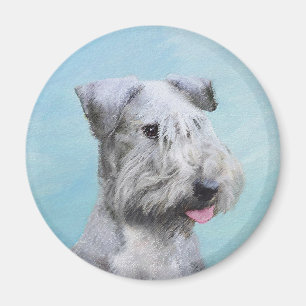 Aimant Peinture Cesky Terrier - Cute Original Chien Art