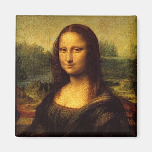 Aimant Peinture classique Mona Lisa (Devant)