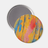 Aimant Peinture colorée (Recto/Verso)