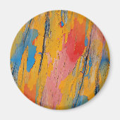 Aimant Peinture colorée (Devant)