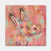 Aimant peinture d'âne (Devant)