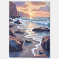 Peinture de Big Sur, côte de Californie