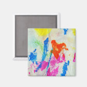 Aimant Peinture de brouillard (Recto/Verso)