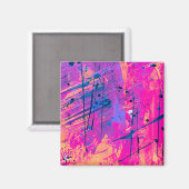 Aimant Peinture de couchage d'été Abstraite (Recto/Verso)