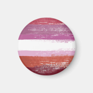 Aimant Peinture de fierté lesbienne