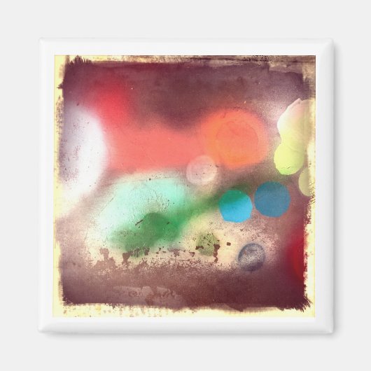 Aimant Peinture de pulvérisation sur filtre rétro en béto (Devant)