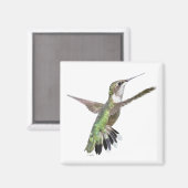Aimant Peinture des colibris de Berylline (Recto/Verso)