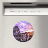 Aimant Peinture du Colisée à Rome au soleil couchant (In Situ (Lave-vaisselle))
