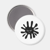 Aimant Peinture noire en colère (Recto/Verso)