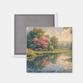 Aimant Peinture relaxante (Recto/Verso)