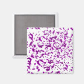 Aimant Peinture rose (Recto/Verso)