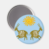 Aimant Peinture rupestre (Recto/Verso)