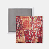 Aimant Peinture rupestre préhistorique (Recto/Verso)