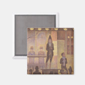 Aimant Peinture Seurat - La Parade du Cirque (Recto/Verso)