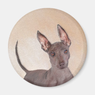Aimant Peinture Xoloitzcuintli - Cute Original Chien Art