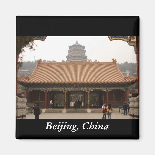 Aimant Pékin, Chine (Devant)