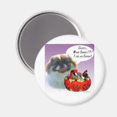 Aimant Pekingese Halloween Candy (Recto/Verso)