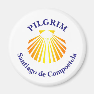 Aimant pèlerin du Camino de Santiago
