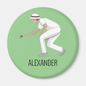 Aimant Pelouse Bowls (Devant)