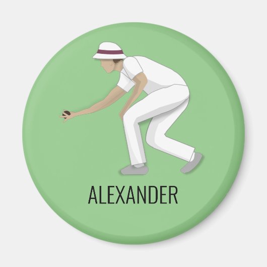 Aimant Pelouse Bowls (Devant)