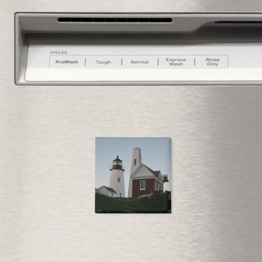 Aimant Pemaquid Point Lumière Maine (In Situ (Lave-vaisselle))