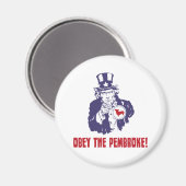 Aimant Pembroke Welsh Corgi (Recto/Verso)