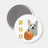 Aimant Pembroke Welsh Corgi Boo (Recto/Verso)
