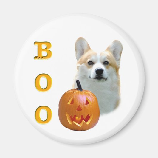 Aimant Pembroke Welsh Corgi Boo (Devant)