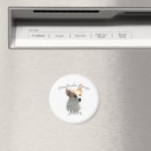 Aimant Pembroke Welsh Corgi Maman 2 (In Situ (Lave-vaisselle))