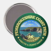 Aimant Pembrokeshire Coast Path (Recto/Verso)