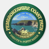Aimant Pembrokeshire Coast Path (Devant)
