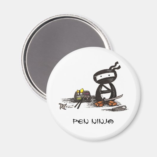 Aimant Pen Ninja (Recto/Verso)