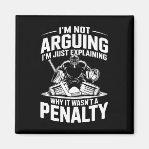 Aimant Pénalité de hockey, joueur d'entraîneur de hockey