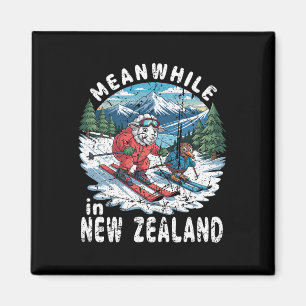 Aimant Pendant ce temps en Nouvelle-Zélande Kiwi Sheep Sk