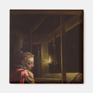 Aimant Pénélope défaisant sa tapisserie