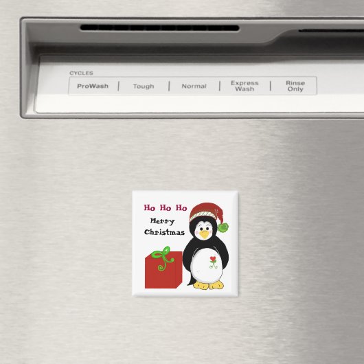 Aimant Penguin de Christmas (In Situ (Lave-vaisselle))