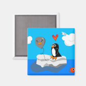 AIMANT PENGUIN LOVE (Recto/Verso)