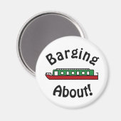 Aimant Péniche de Barging About (Recto/Verso)