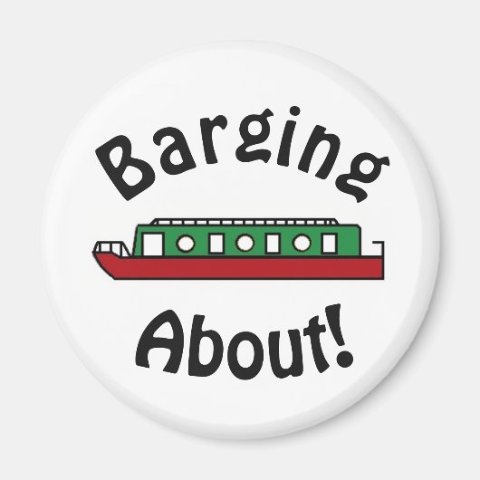 Aimant Péniche de Barging About (Devant)