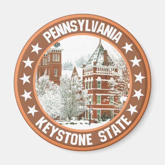 Aimant Pennsylvanie (Devant)