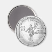 Aimant Pennsylvanie (Recto/Verso)