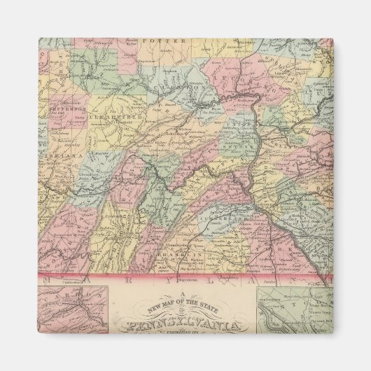 Aimant Pennsylvanie 12 (Devant)