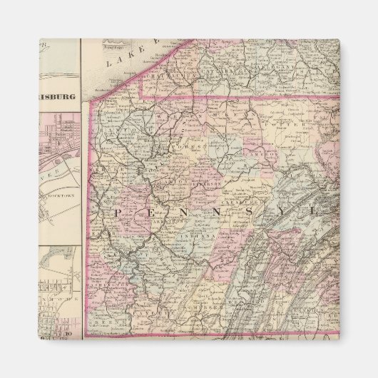 Aimant Pennsylvanie 4 (Devant)