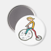 Aimant Penny Farthing (Recto/Verso)