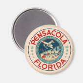 Aimant Pensacola FL Vintage (Recto/Verso)