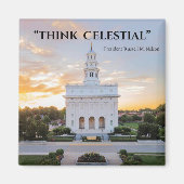 Aimant Pense à l'aimant céleste (Devant)