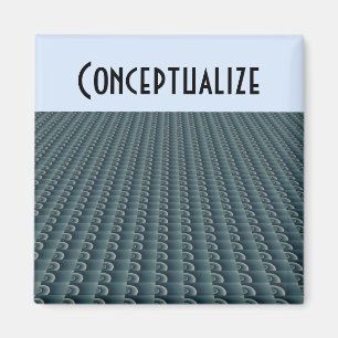 Aimant Pensée Créative Moderne - Conceptualiser