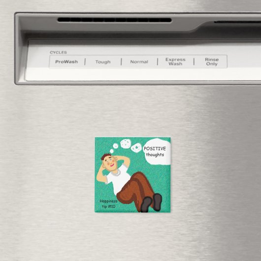 Aimant penser positif (In Situ (Lave-vaisselle))