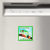 Aimant penser vert (In Situ (Lave-vaisselle))